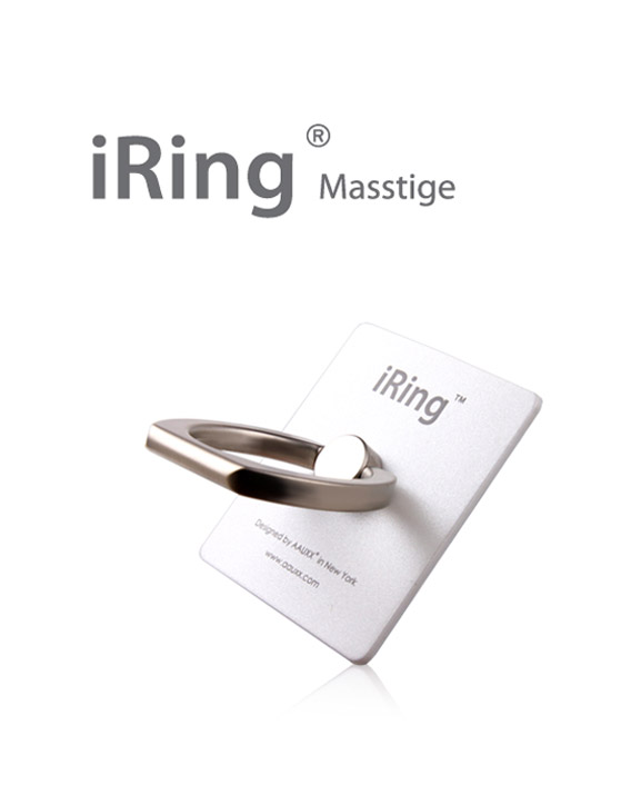 фото Кольцо держатель для телефона iRing (белый) 