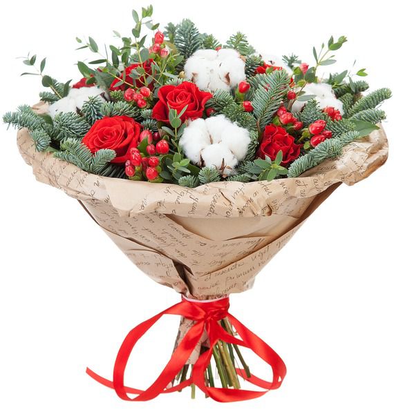 фото Букет "Зимние краски" 