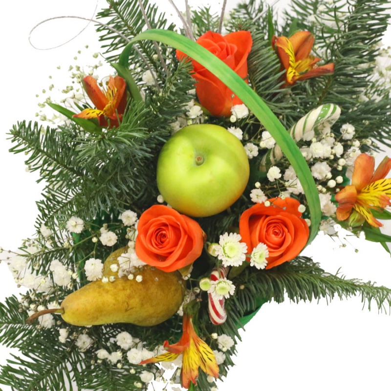 фото Композиция "Фруктовая корзинка" 