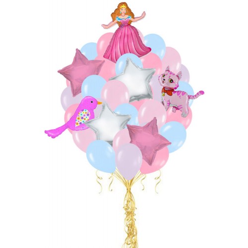 фото Композиция "Фонтан принцесса" 