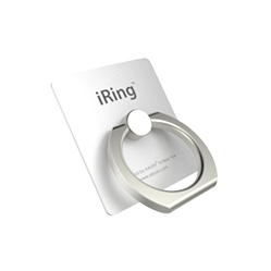 фото Кольцо держатель для телефона iRing (белый) 