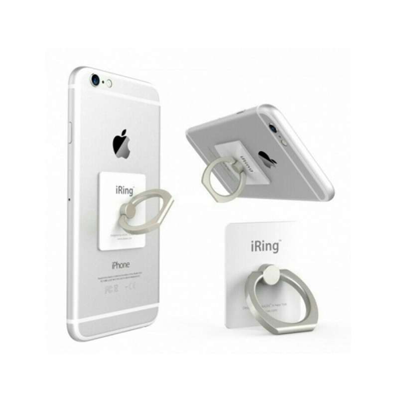 фото Кольцо держатель для телефона iRing (белый) 