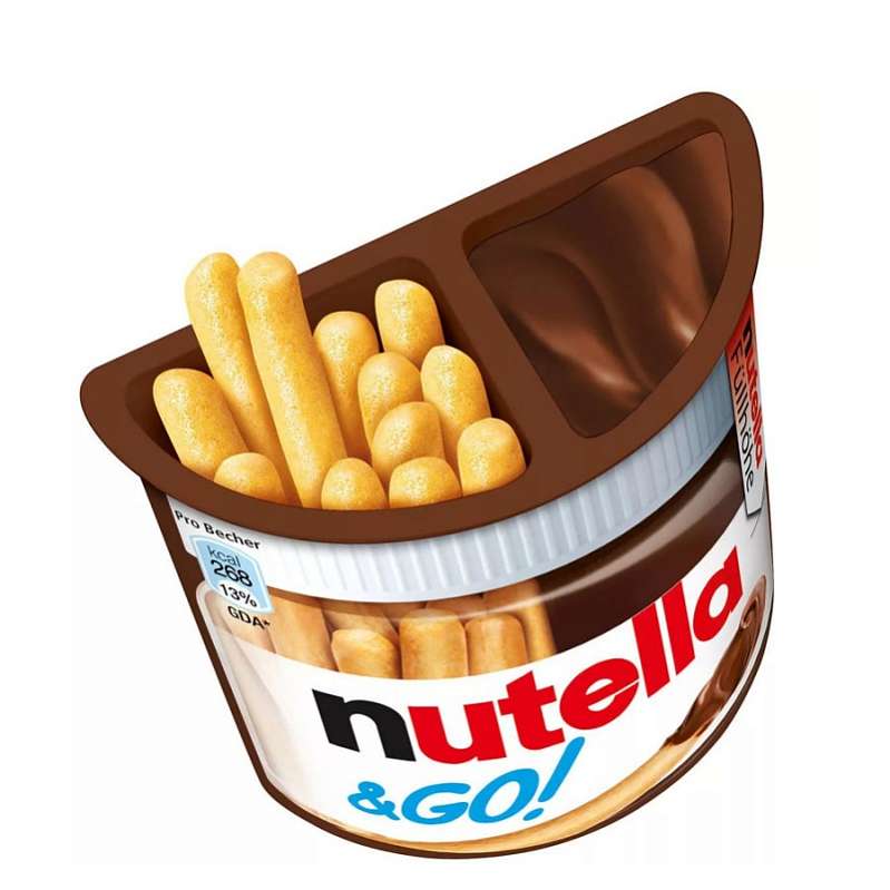 фото Набор из хлебных палочек и пасты "Nutella&Go" 